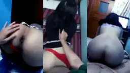 Cowoknya Keasikan Mainin Pantat Ceweknya Video by IXXX