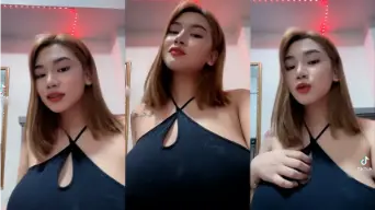 Tiktoker Tatoan Rambut Pirang Toge Video by PlayBokep
