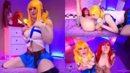 Bokep Purple Bitch Amber Hallibell Erza And Lucy Are So Horny Video by PornTrex