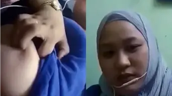 Hijab Tobrut Pamerin Toket Ome TV Video by SangeLink